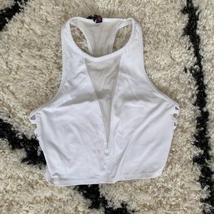 Betsey Johnson Athletic Crop Top Sports Bra